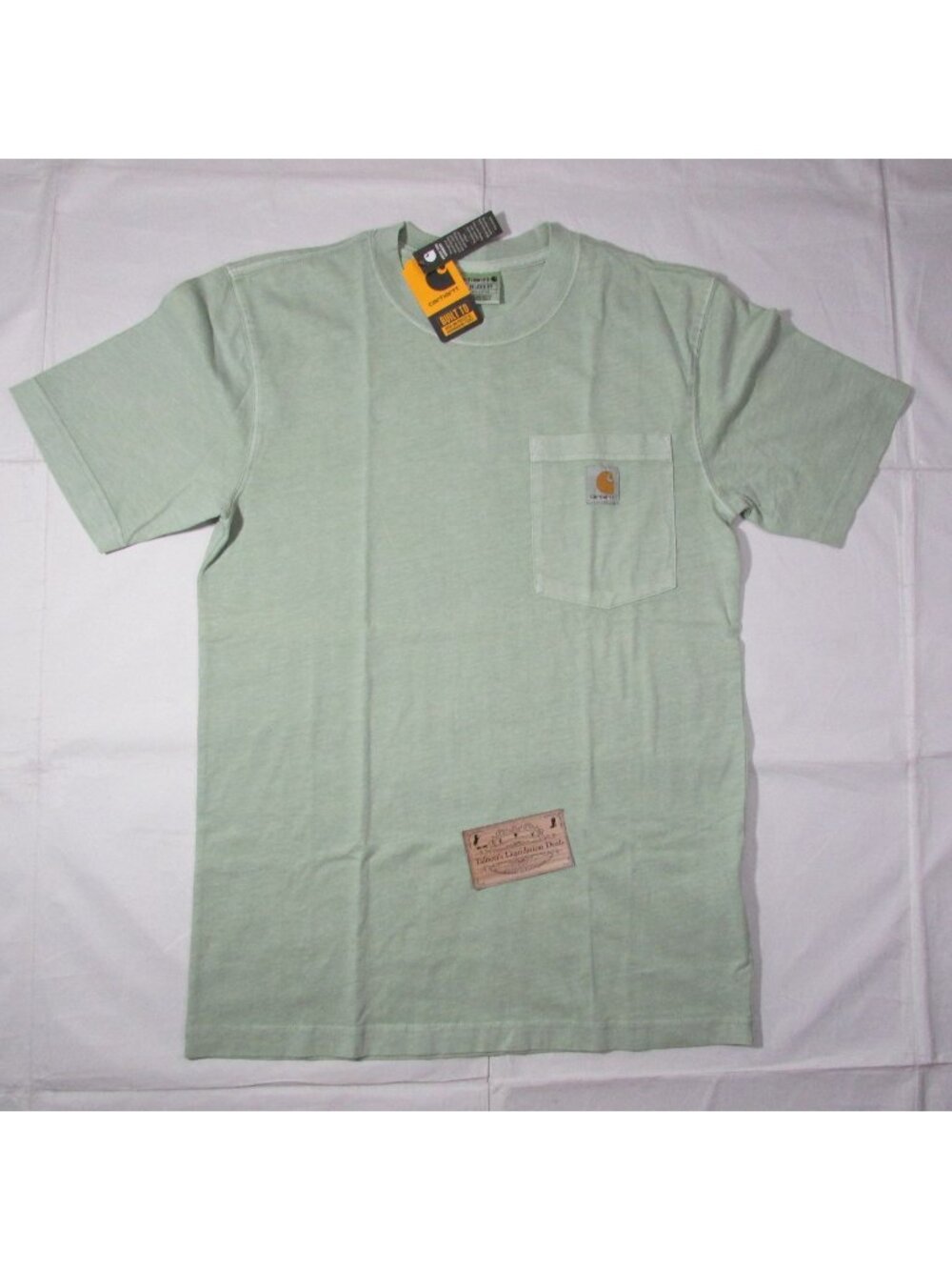 Carhartt Men's Relaxed Fit Lightweight Short Sleeve Garment Dyed Pocket T-Shirt